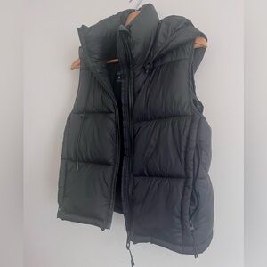 ZARA Puffer Vest with hood